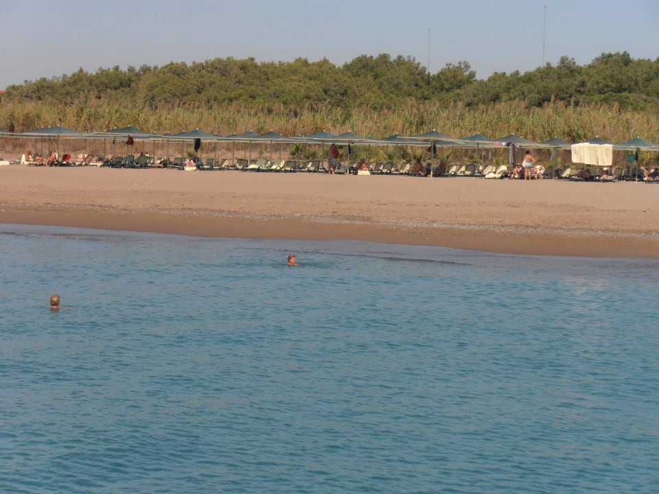 Strand vom Meer-Steg Xanadu Resort Hotel