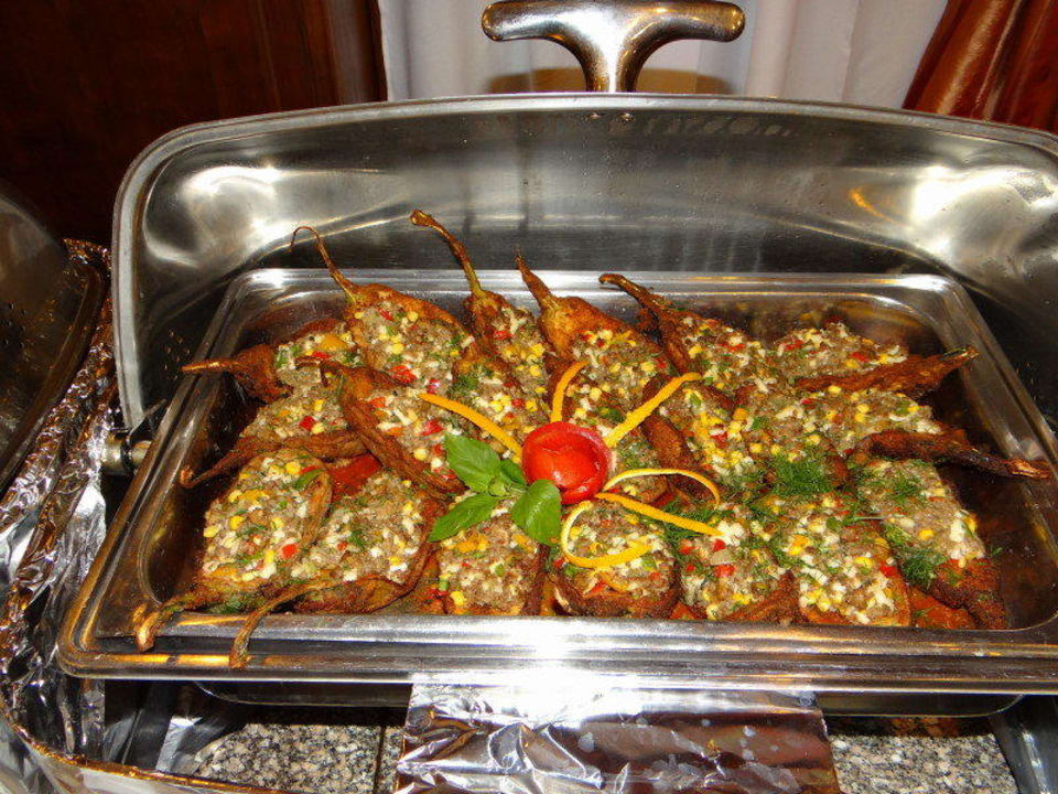 Weihnachten 2013 warmes Buffet Menaville Safaga