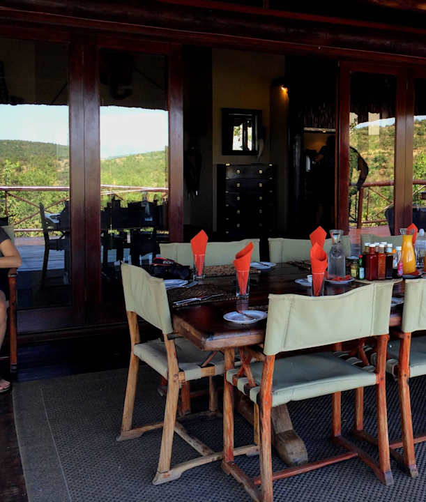 Gedeckt für den Lunch Shidzidzi Game Lodge