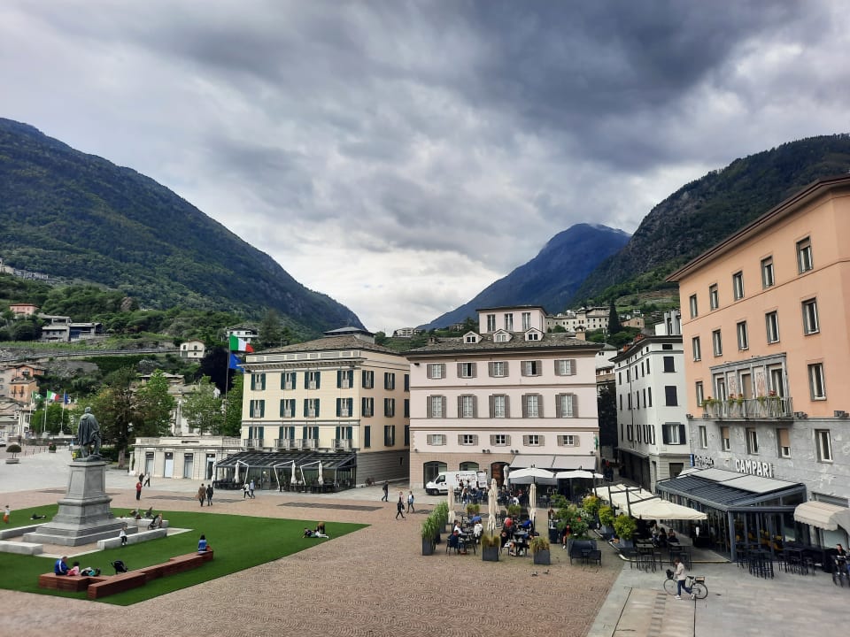Ausblick Grand Hotel Della Posta
