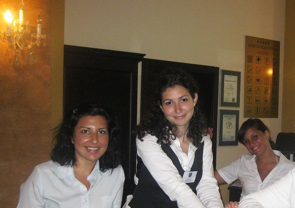 An der Rezeption Duni Royal Resort - Marina Beach