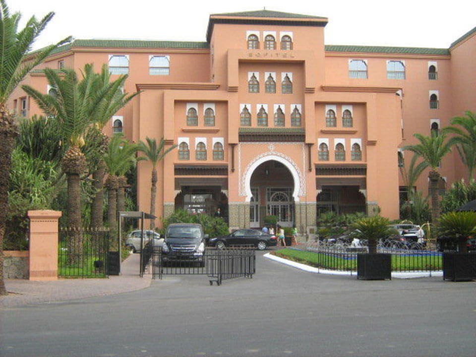Hoteleingang Hotel Sofitel Marrakesch Lounge & Spa