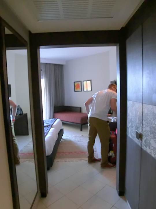 Blick aus dem Gang Hotel Rosa Beach