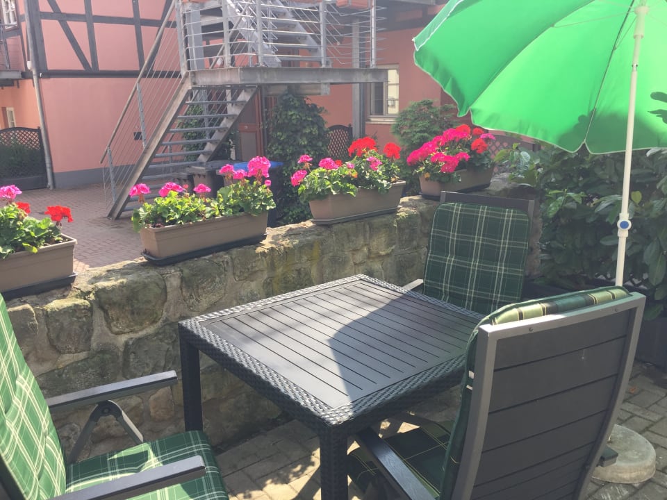 Gartenanlage Urlaub im Fachwerk, Der Klink