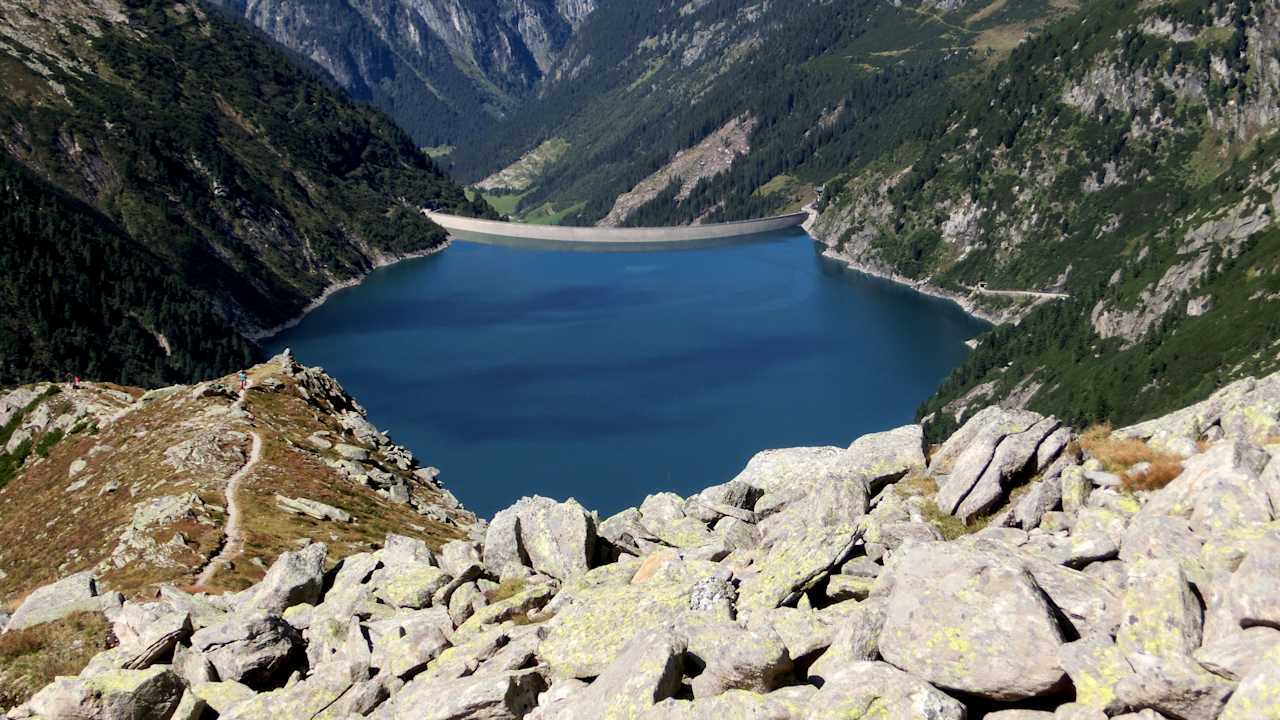 Ausblick Plauener Hütte