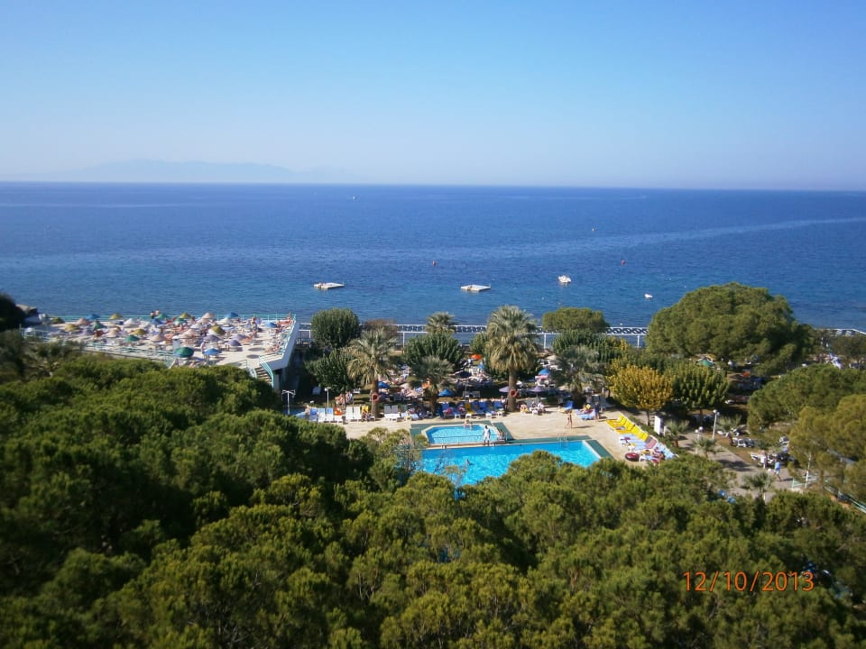 Ausblick vom Zimmer Hotel Grand Efe