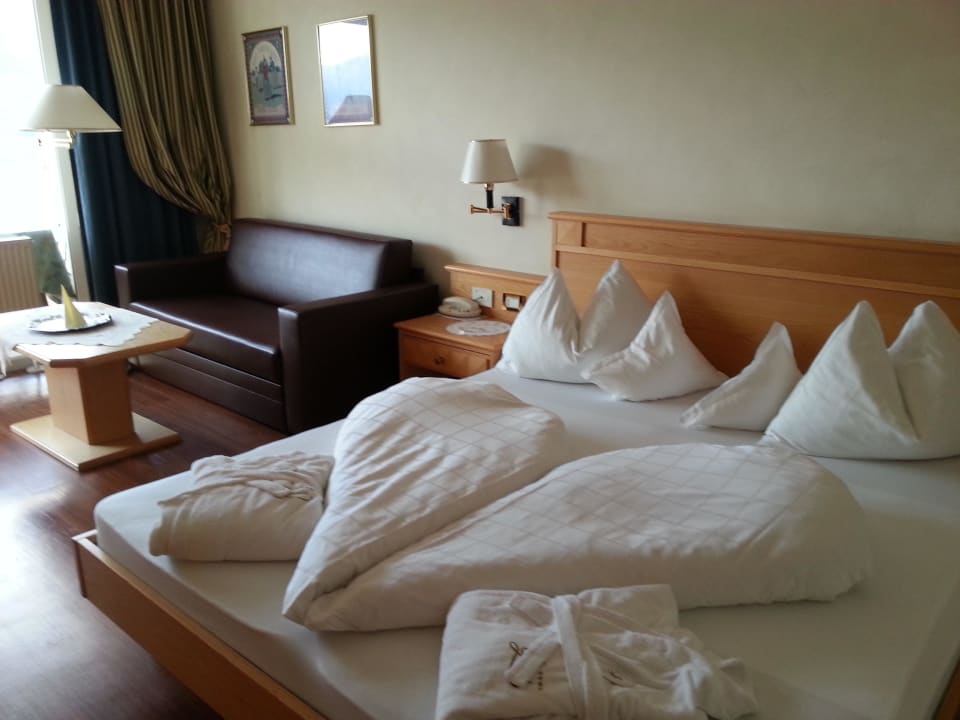 Unser Zimmer in dem wir uns sehr wohl gefühlt habe Small & Beautiful Hotel Gnaid