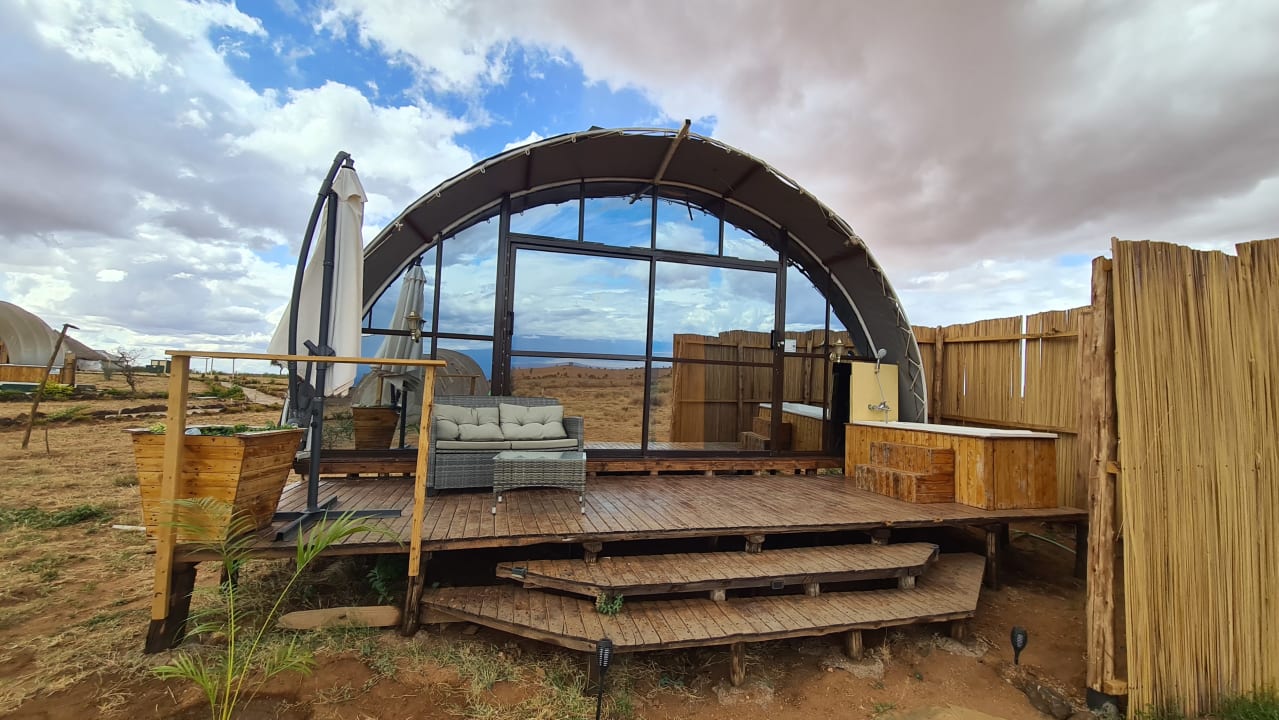 Außenansicht Little Amanya Camp