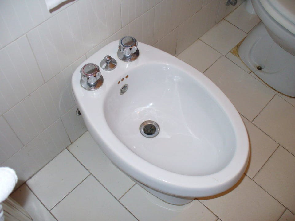 Badezimmer Hotel La Rondine