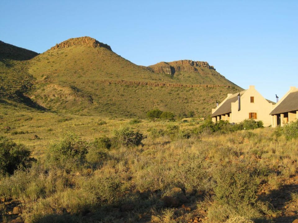 Blick auf die Nachbar Cottages Hotel Karoo National Park Unterkünfte