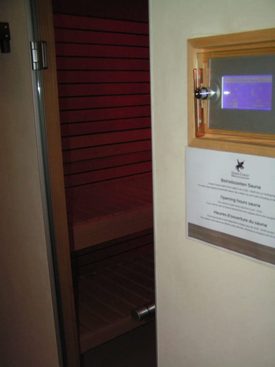 Sauna des Schloss-Hotels Schloss-Hotel