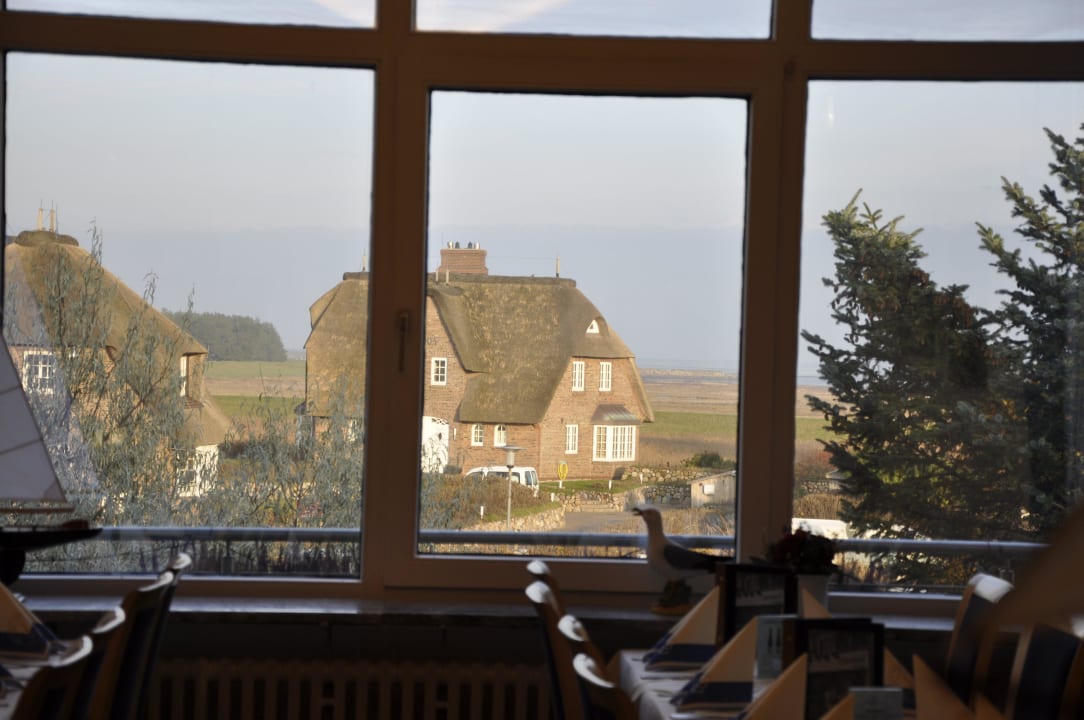 Ausblick zum Watt Dünenhotel Alt-Rantum