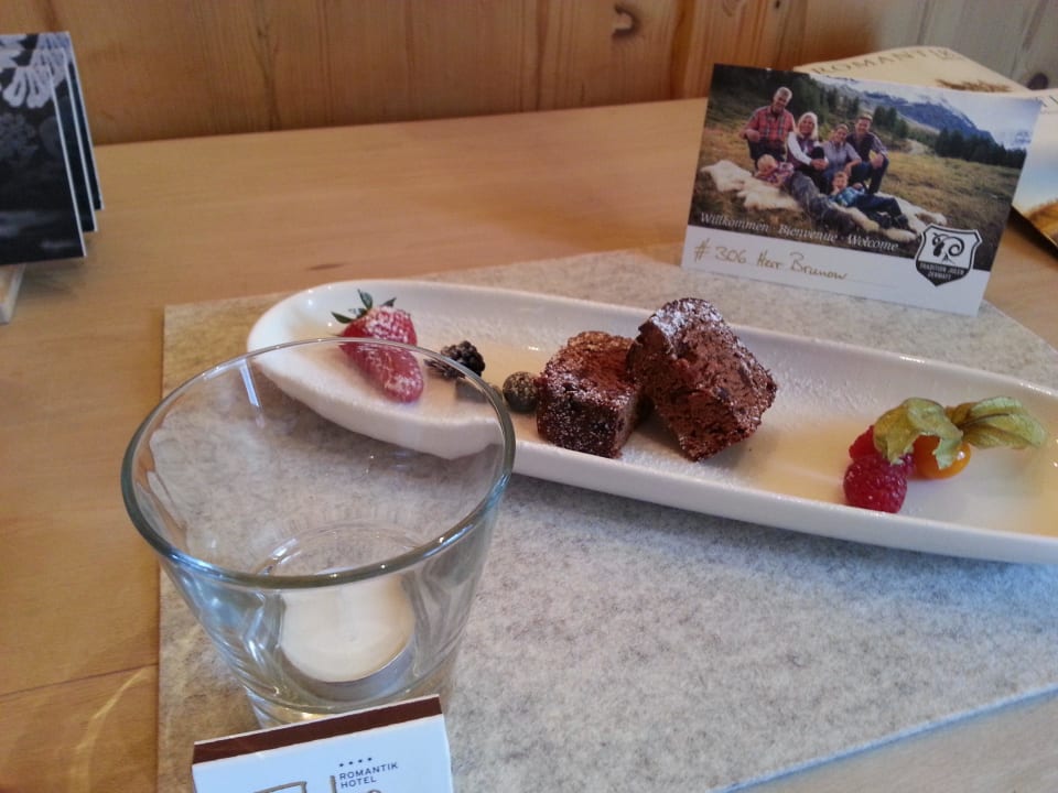 Begrüssungshupferl Tradition Julen Hotel