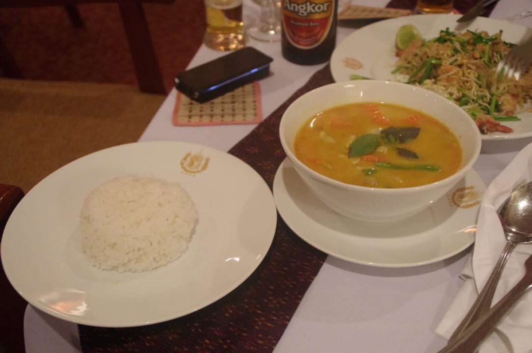 Tolles Curry zum Abendessen Khemara Angkor Hotel & Spa