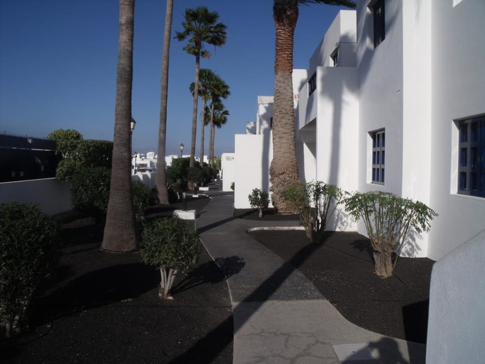 Weg zu unserem Appartement Relaxia Olivina