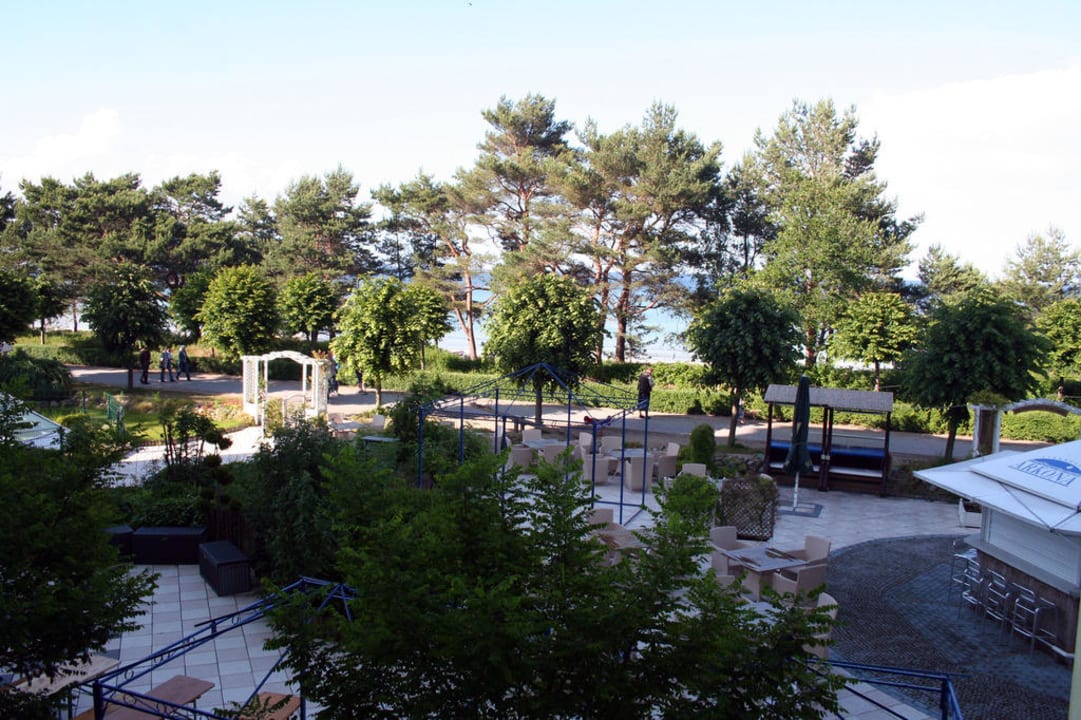 Blick aus Zimmer 108 Arkona Strandhotel