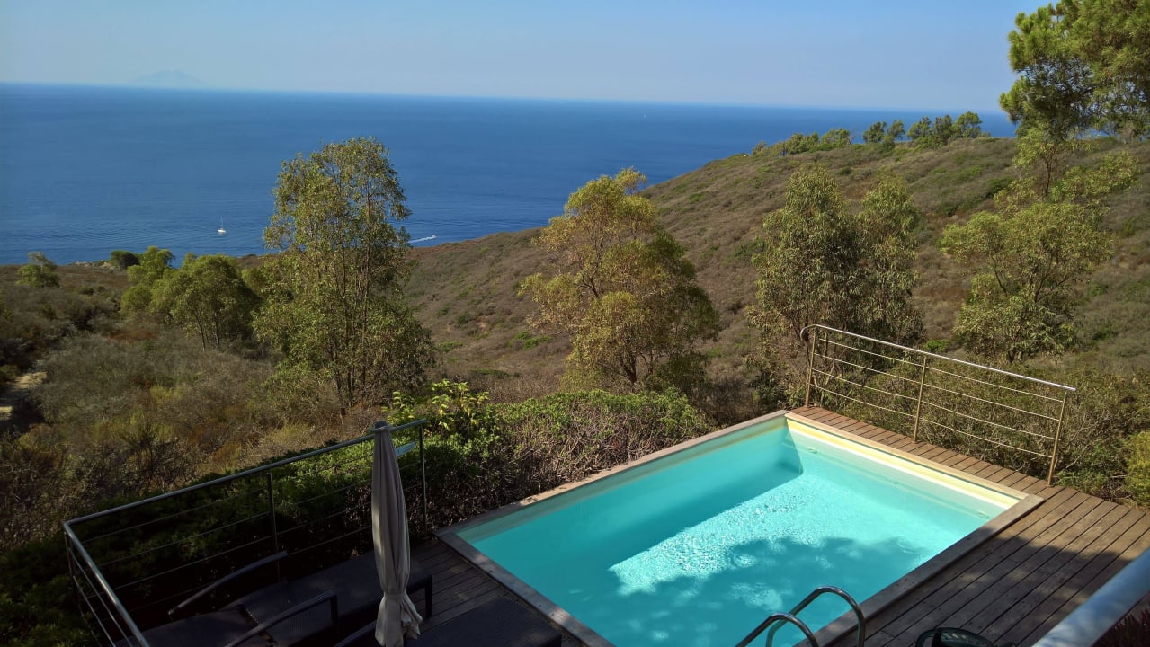 Privatpool mit Aussicht Hotel Tenuta Delle Ripalte
