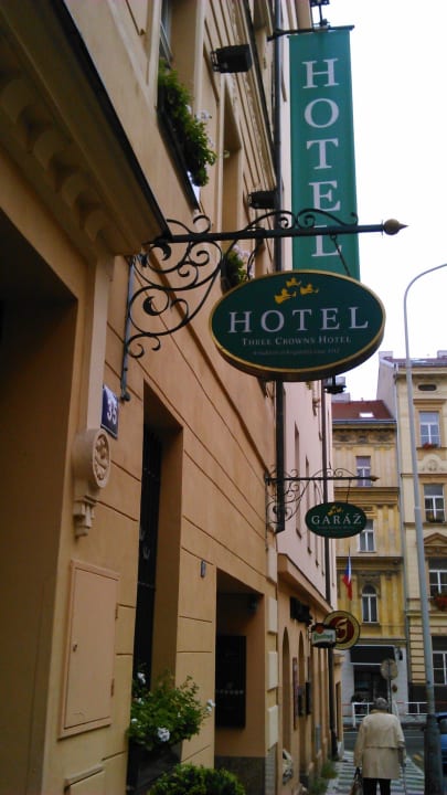 Hotel von Außen Hotel Three Crowns Prag
