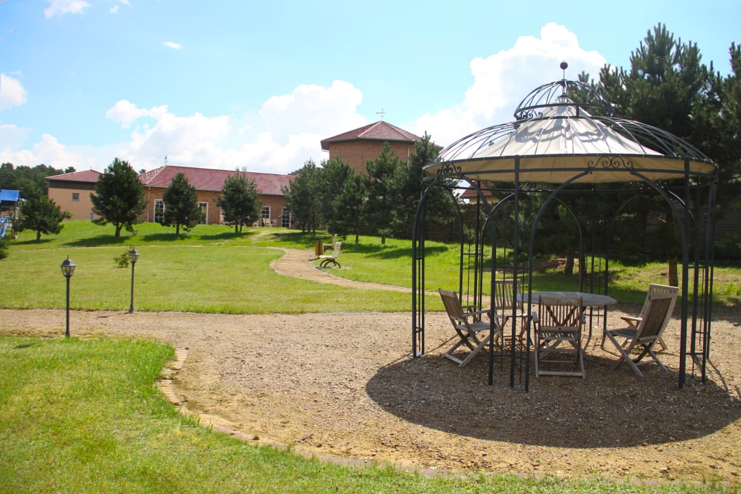 Gartenanlage Landhotel Borstel-Treff