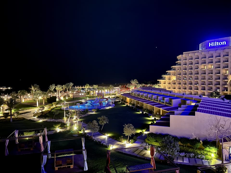 Ausblick Hilton Hurghada Plaza