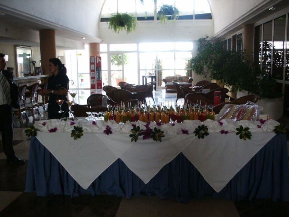 Begrüßung durch die Hotelleitung Melia La Palma Hotel