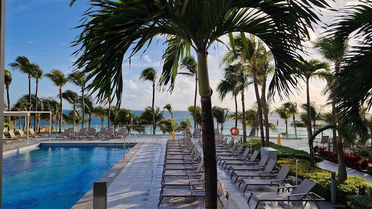 Ausblick Hotel Riu Caribe