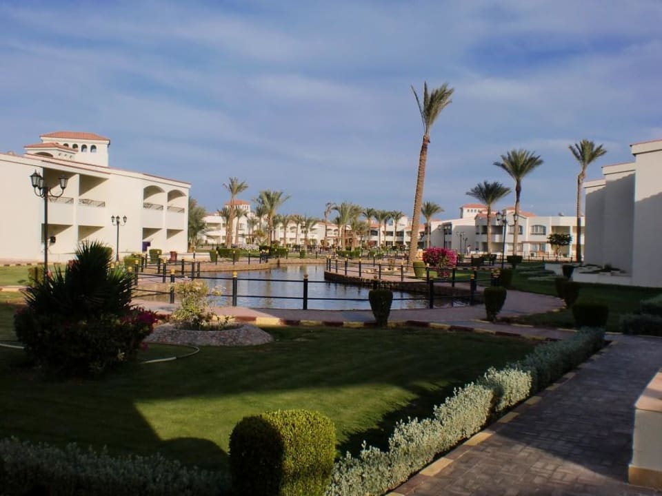 Unser Balkonblick Pickalbatros Dana Beach Resort - Hurghada