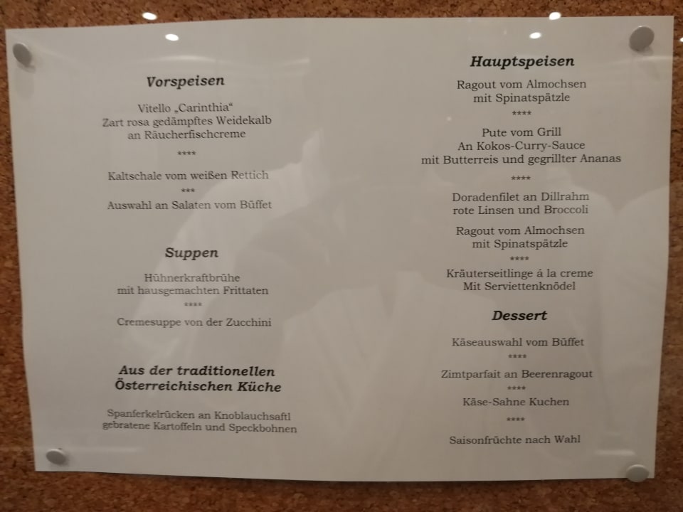 Restaurant Hotel & Spa Wulfenia Kärnten