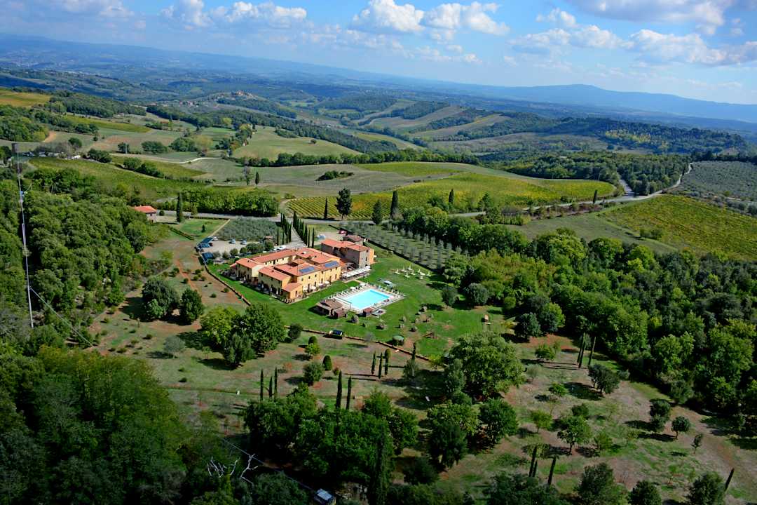 Gartenanlage Hotel Casolare le Terre Rosse
