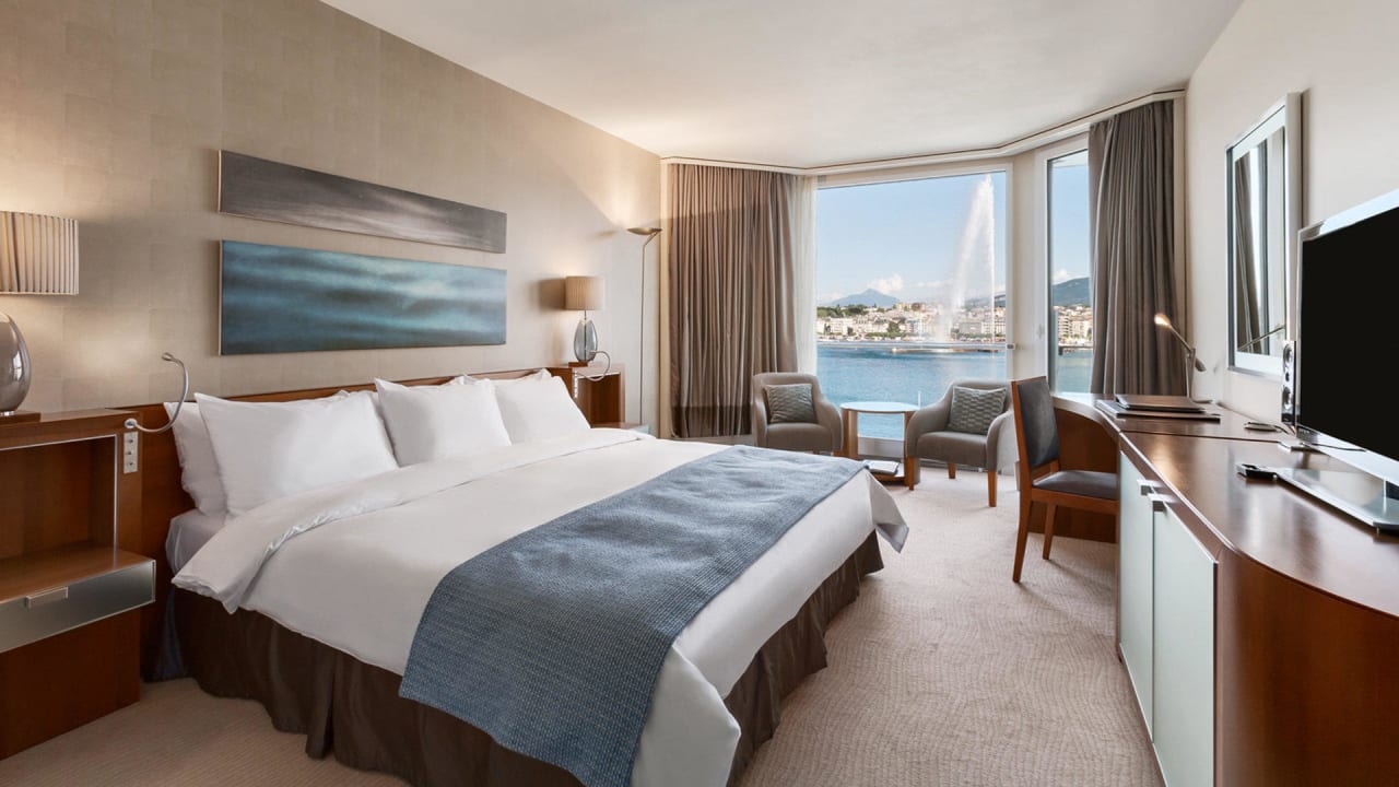 Deluxe Lake View Room Fairmont Grand Hotel Geneva