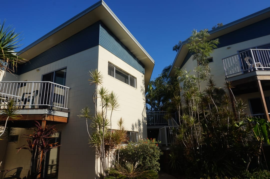 Außenansicht Hotel Resort Emu's Beach