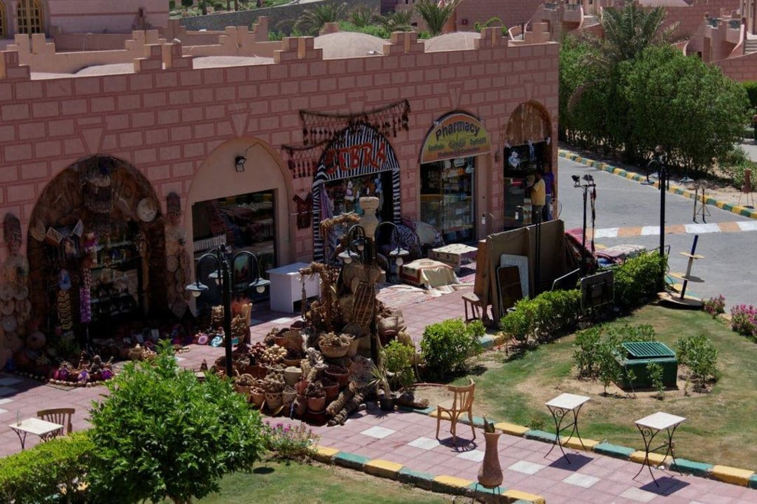 Die "Shoppingmall" Sentido Akassia Beach