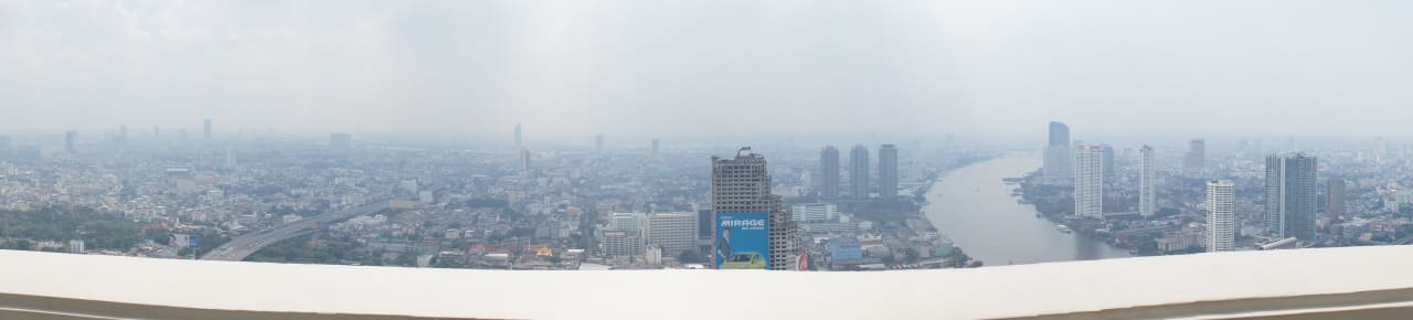 Panorama über Bangkok Hotel Lebua At State Tower