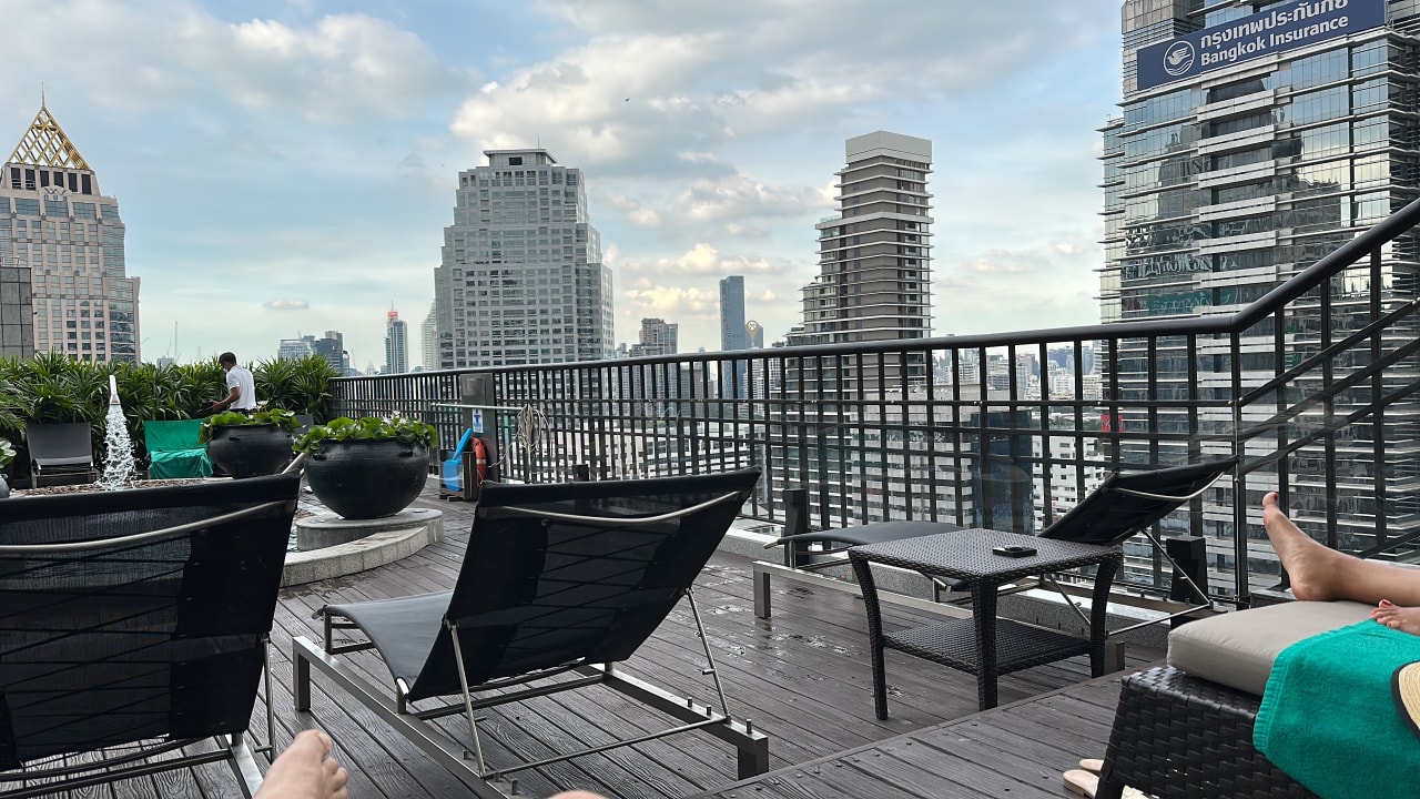 Pool Hotel Banyan Tree Bangkok