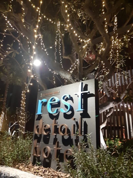 Außenansicht Hotel Rest Detail Hua Hin