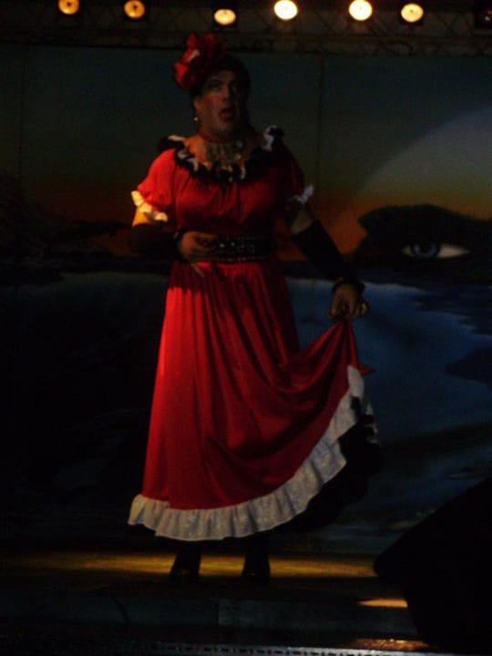 Cabaret Show am Abend Omar Khayam Resort & Aquapark