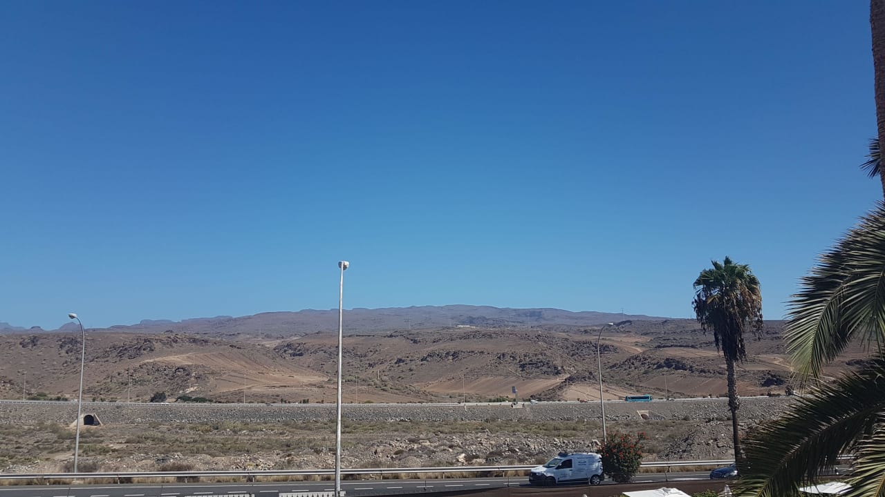 Blick Richtung Straße  Servatur Playa Bonita