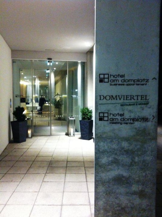 Eingangsbereich Hotel am Domplatz