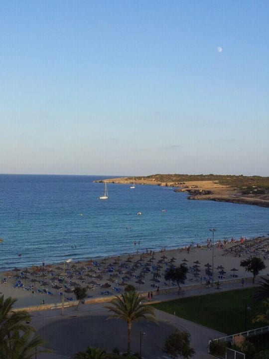 Aussicht von Zimmer 514 Hipotels Hipocampo Playa