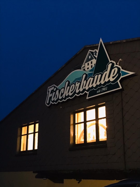 Außenansicht Fischerbaude Holzhau