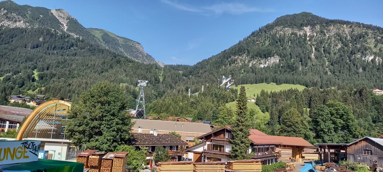 Ausblick Hotel Trettachstüble