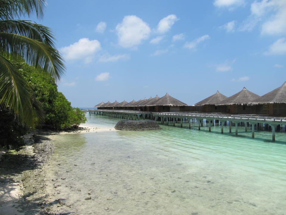 Over-Water Bungalows Kuramathi Maldives