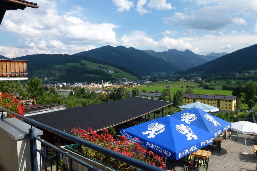 Von der Terrasse Hotel Gasthof Stegerbräu