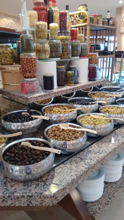 Frühstücksbuffet Crystal Paraiso Aqua Collection