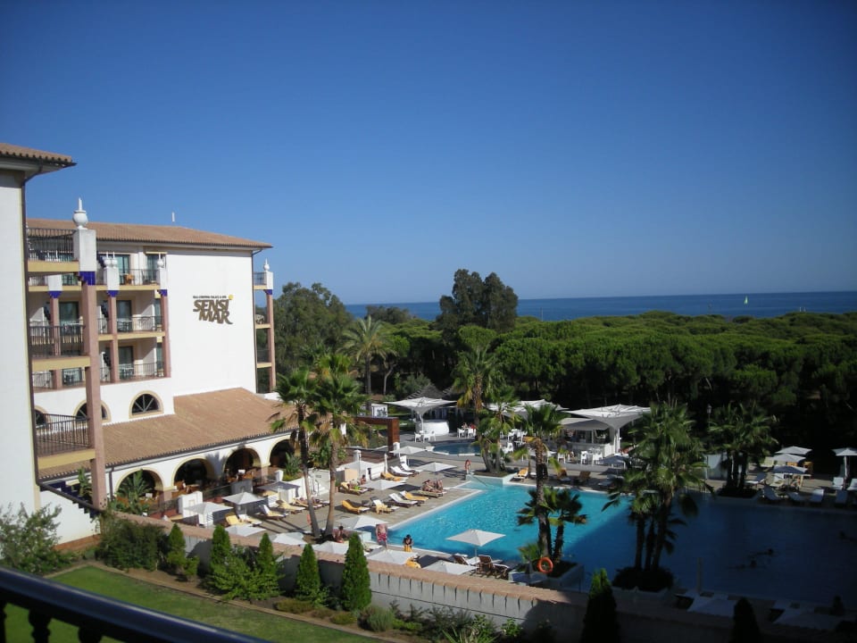 Auf unsere terrasse gestern Abend ! TUI BLUE Isla Cristina Palace
