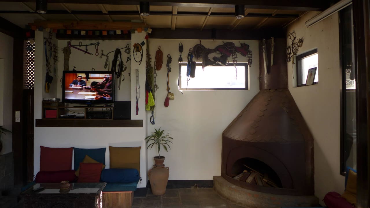 Kaminzimmer Hotel Holy Himalaya