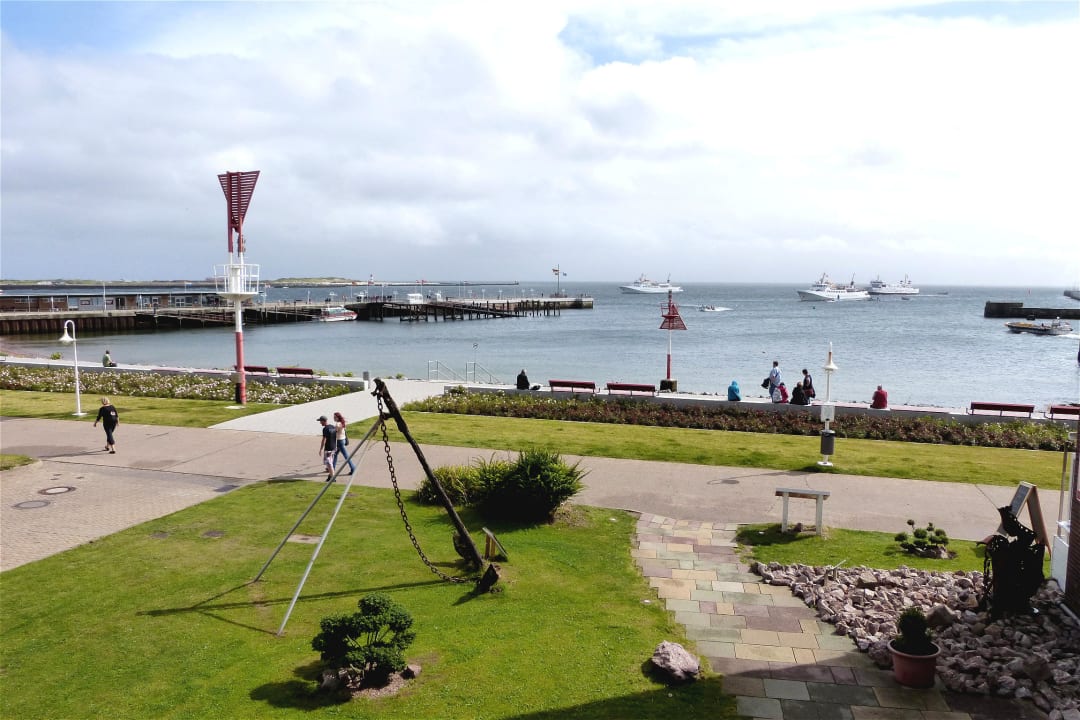 Hafen- und Meerblick Hotel Rickmers Insulaner