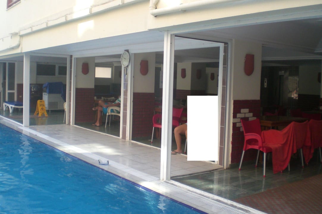 Poolbereich Hotel Aslan City Kleopatra