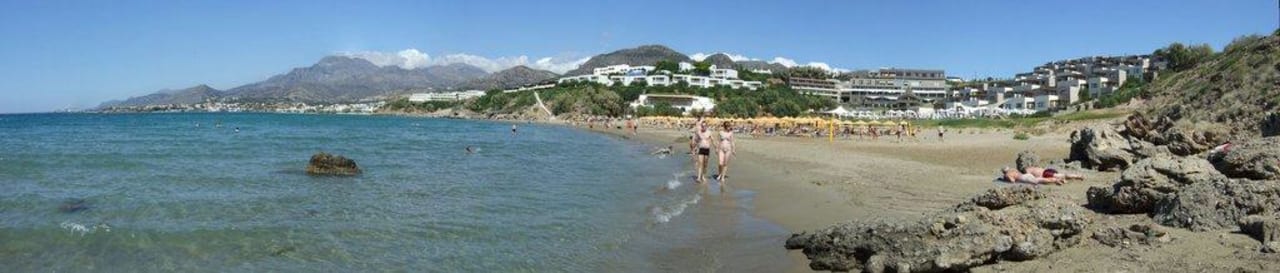 Panorama Strand Atlantica Mikri Poli Crete