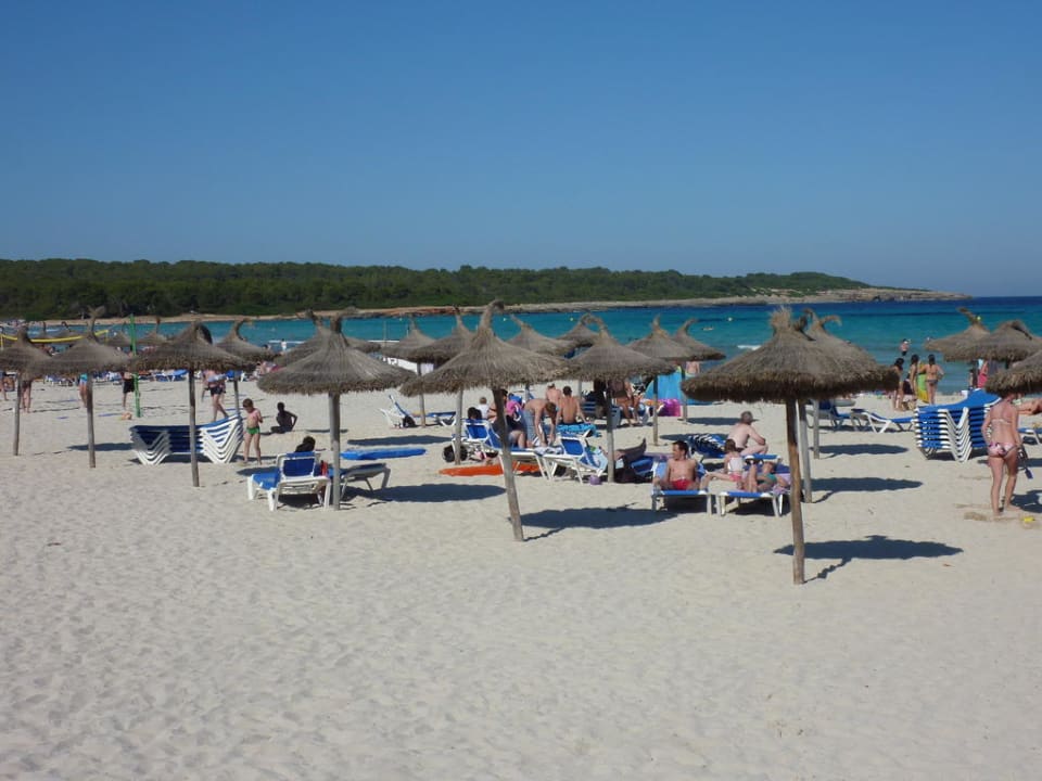 Strand mit Ausblick Hipotels Mediterraneo Club